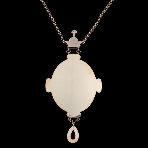 2.7.2309ф/112п Панагия серебряная 925 пробы в позолоте фото 2